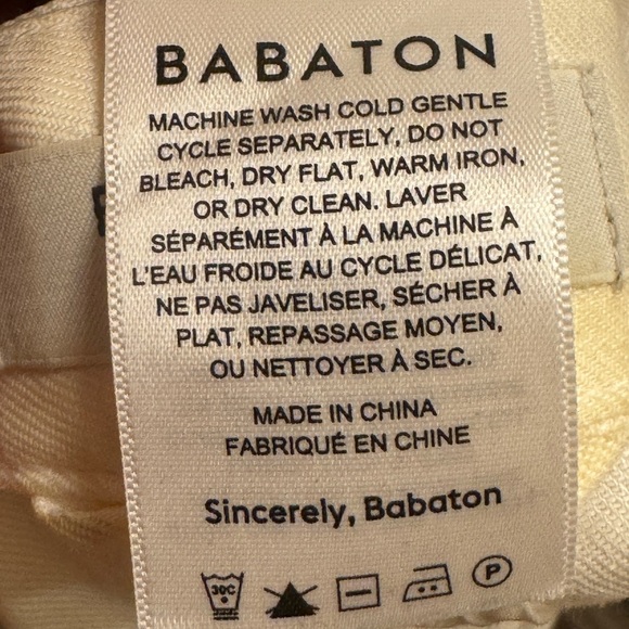Babaton Atelier 'Keith' Off White Open Front Jacket in Espace Women's Size 6 - Picture 11 of 12